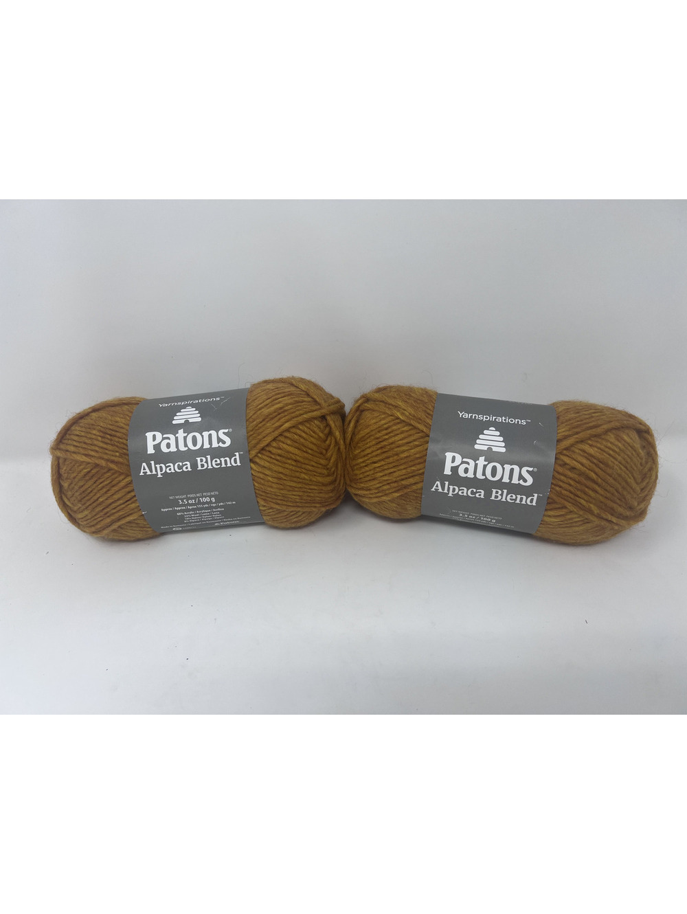 Patons Alpaca Blend Yarn 3.5 oz / 100 g - Mustard Gold